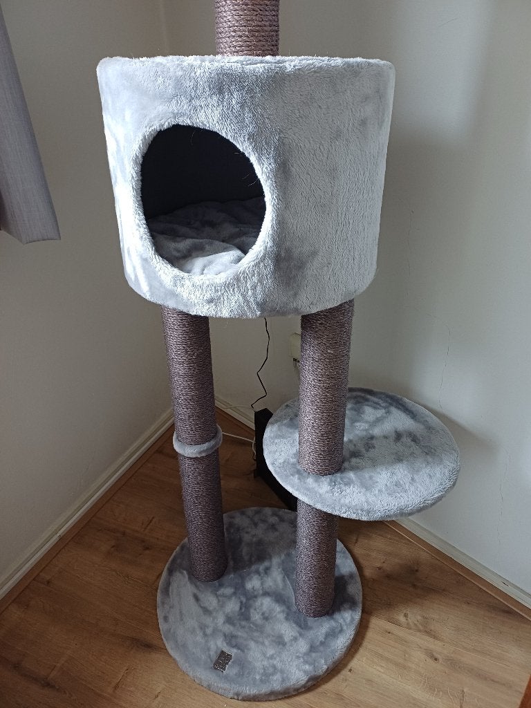 Plafond krabpaal Petrebels, Dieren en Toebehoren, Ophalen, Zo goed als nieuw, Krabpaal