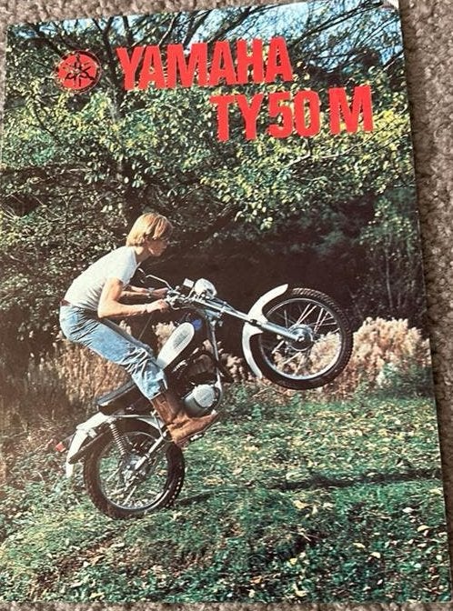Yamaha ty50 folders (37,50 Incl verzendkosten), Ophalen of Verzenden, Zo goed als nieuw