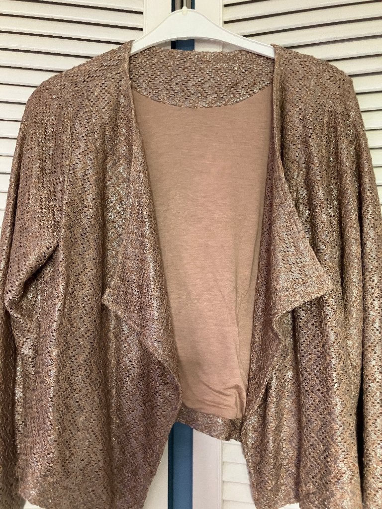 zgan glitter jasje maat 48, Overige kleuren, Maat 46/48 (XL) of groter, Ophalen of Verzenden, Zo goed als nieuw