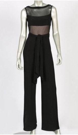 Joseph Ribkoff elegante zwart chique jumpsuit mt 44