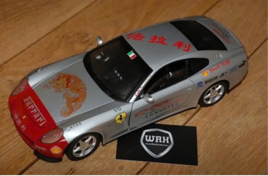 1:18 FERRARI 612 SCAGLIETTI China Tour Hotwheels elite WRH, Hobby en Vrije tijd, Verzenden, Zo goed als nieuw, Auto, Hot Wheels