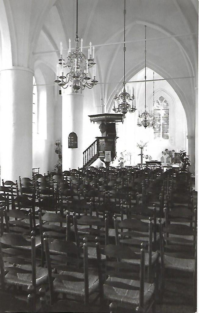 Sleen- -Interieur N.H.Kerk., Verzenden, 1960 tot 1980, Ongelopen, Drenthe
