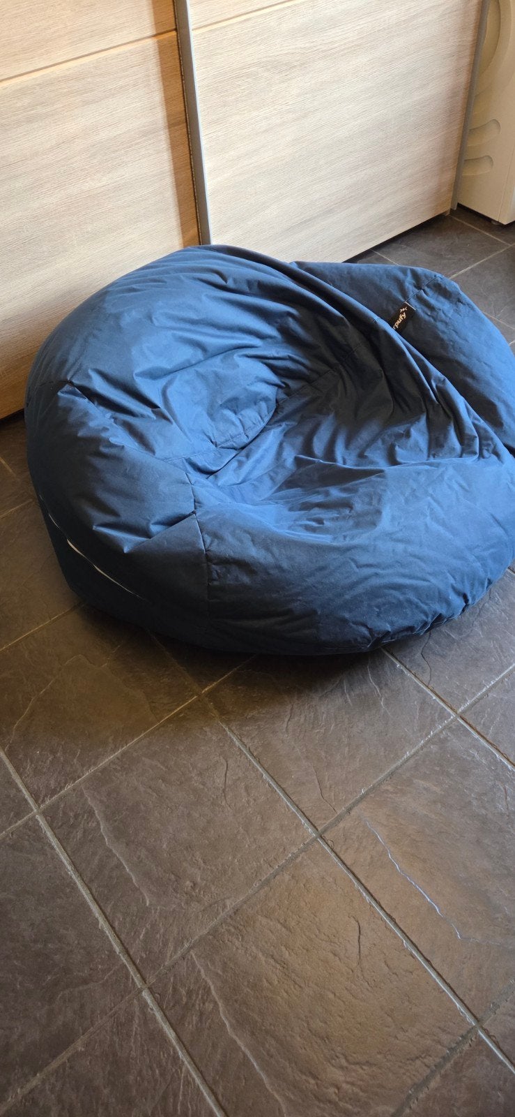SugarPuffy Zitzak - Comfortabel en Stijlvol, Ophalen, Zo goed als nieuw, Blauw, Zitzak