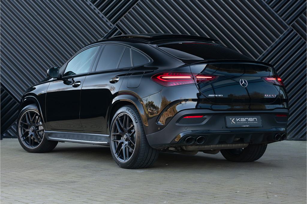 Mercedes-Benz GLE Coupé AMG 53 4MATIC+ Distronic+ IHC+ Mass, Auto's, Automaat, Gebruikt, Zwart, Zwart
