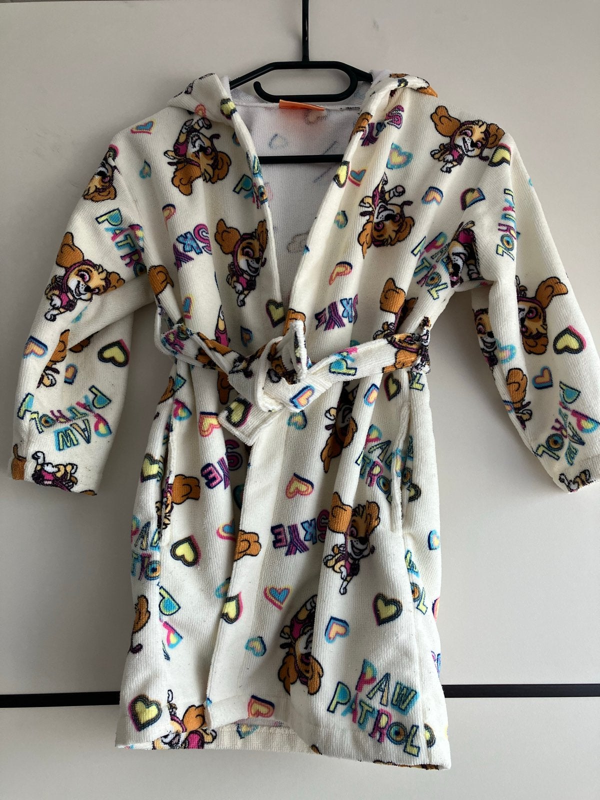 Paw Patrol Nickelodeon Skye badjas maat 110/116, Kinderen en Baby's, Ophalen of Verzenden, Zo goed als nieuw, Meisje, Nacht- of Onderkleding