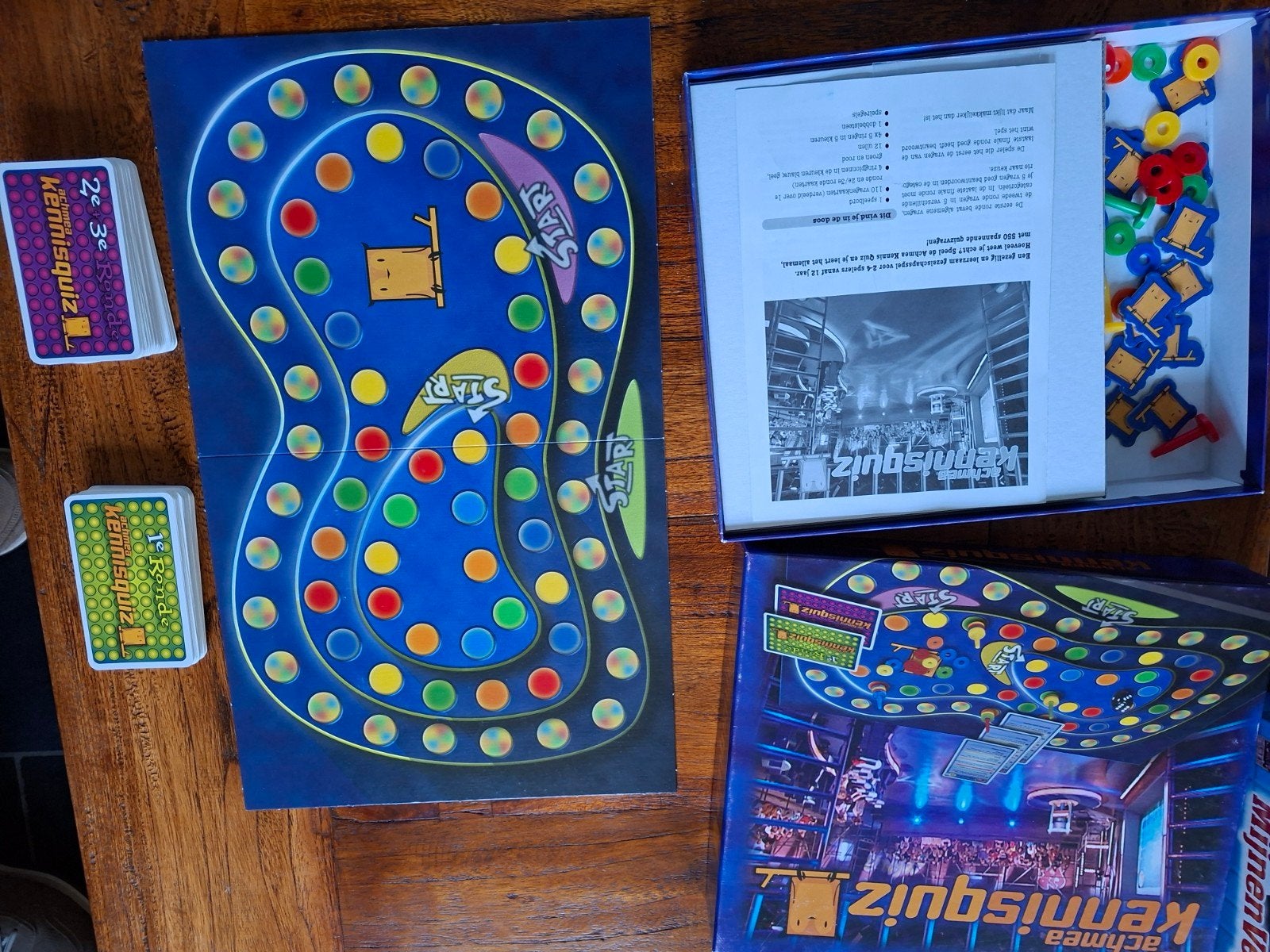 Kennisquiz, Drie of vier spelers, Ophalen of Verzenden, Zo goed als nieuw
