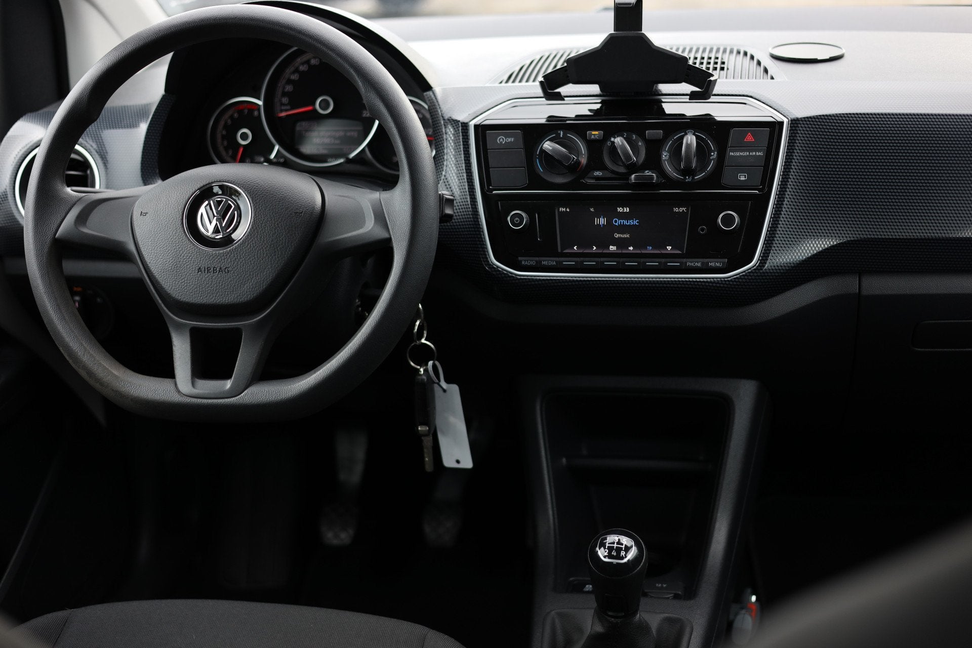 Volkswagen up! 1.0 BMT I AIRCO I 14 INCH I 5 DEURS, Auto's, Voorwielaandrijving, Stof, Gebruikt, Verwarmde buitenspiegels