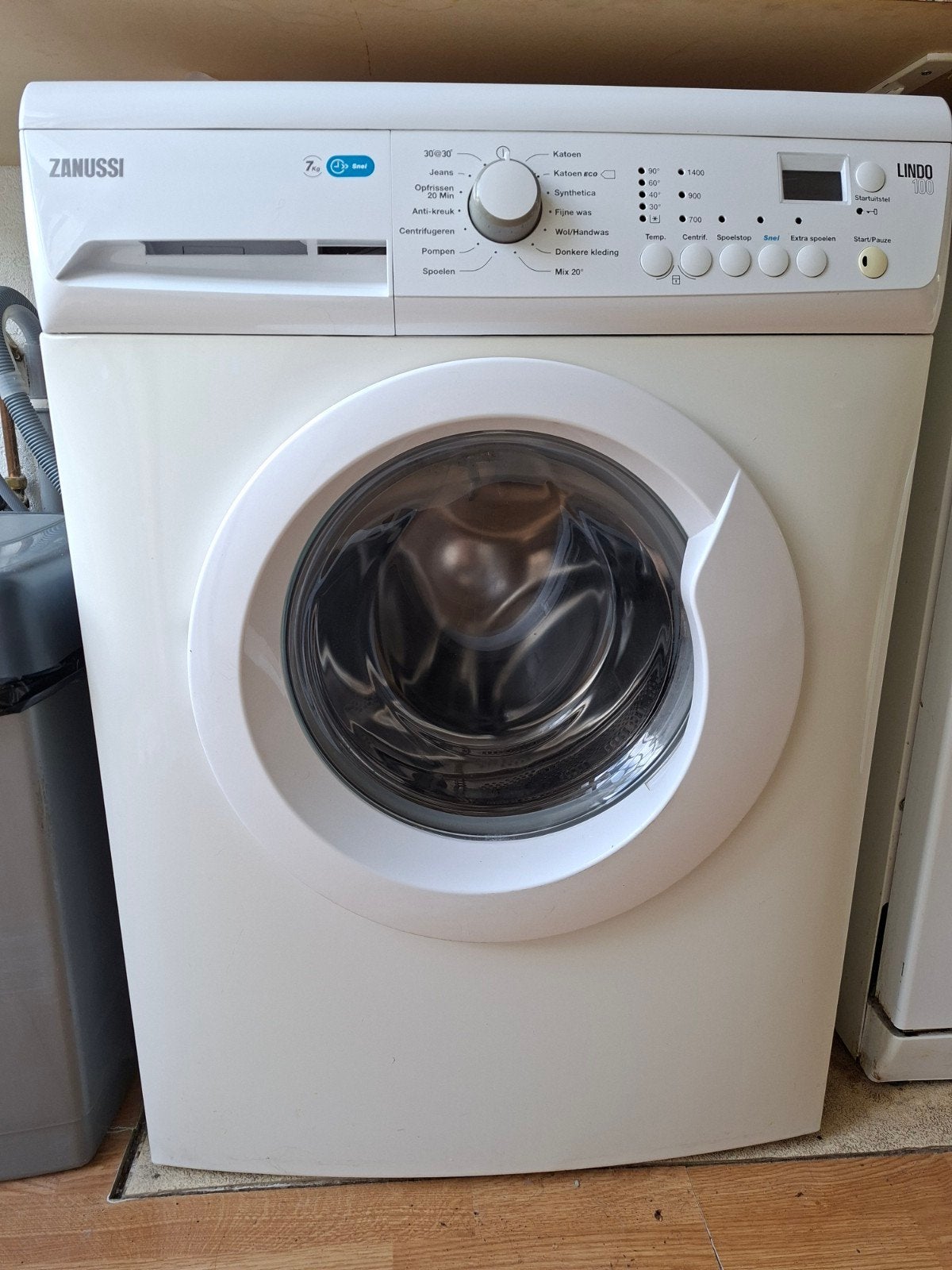 Witgoed; Wasmachine, Wasdroger, Vaatwasser Combimagnetron, Ophalen, Gebruikt, Voorlader, 85 tot 90 cm