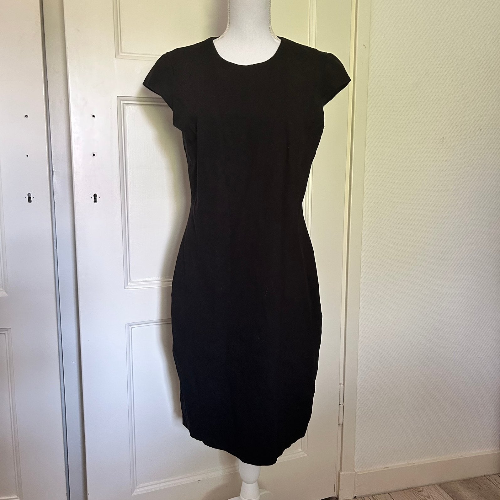 HALLHUBER Little Black Dress / Kokerjurk – Zwart – Maat 40, Maat 38/40 (M), Zwart, Ophalen of Verzenden, Knielengte