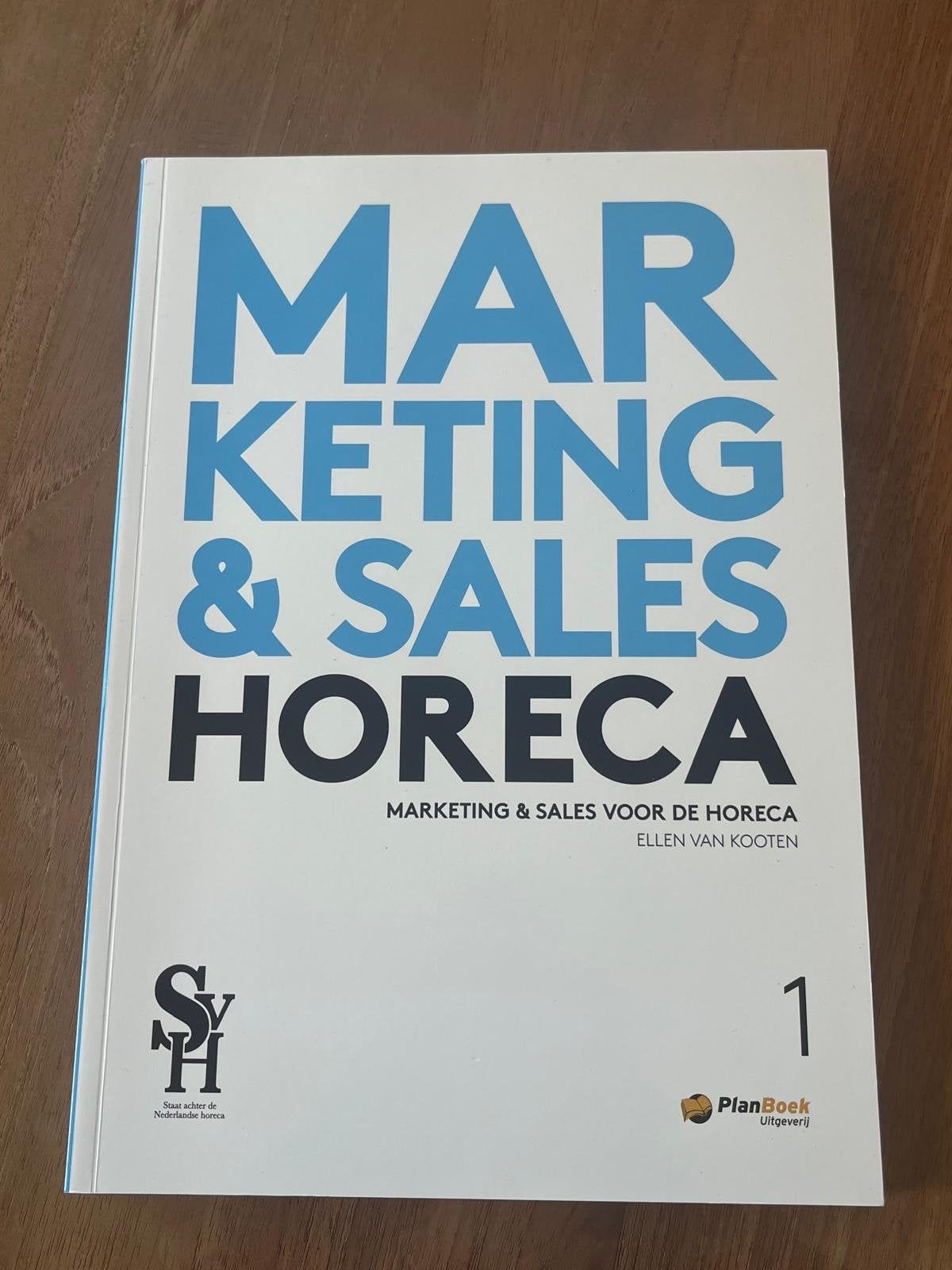 Marketing & Sales Horeca - Deel 1, Ophalen of Verzenden, Gamma, Nieuw, MBO
