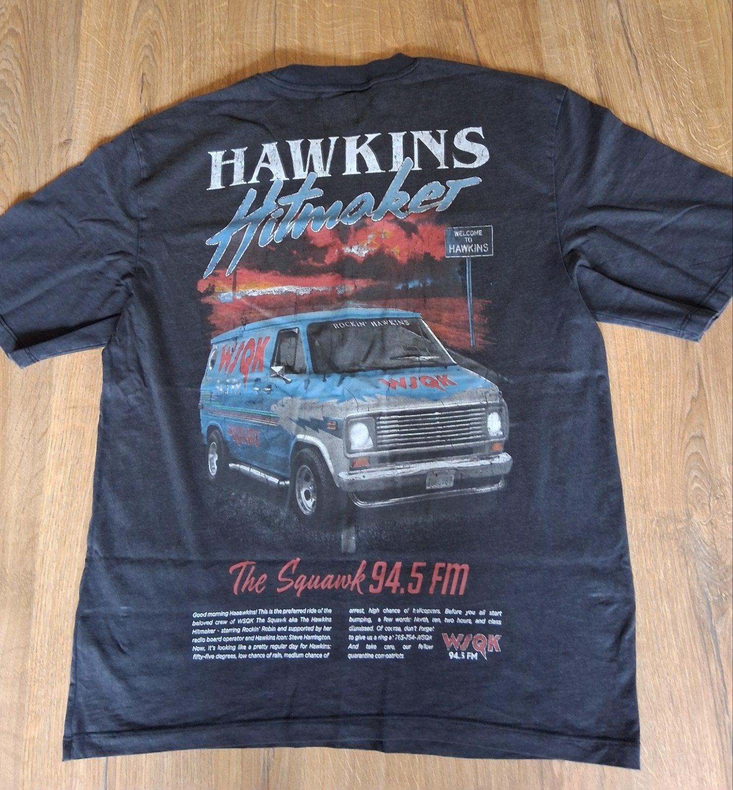 T-shirt "stranger things" maat M, Ophalen of Verzenden, Zo goed als nieuw, Maat 48/50 (M)