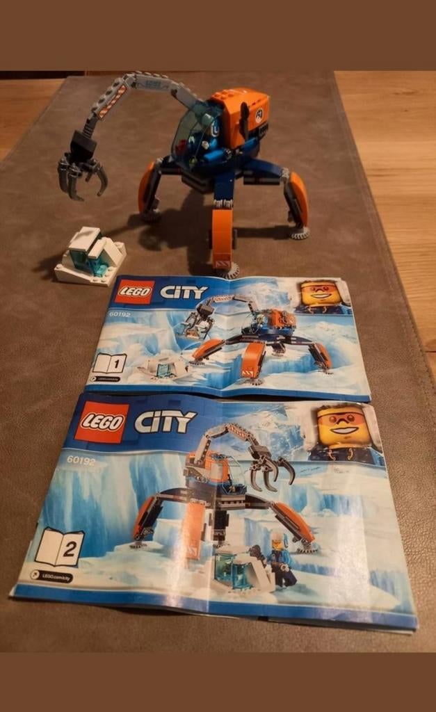 Lego City 60192 Arctische IJsrupsvoertuig - Compleet, Ophalen of Verzenden, Zo goed als nieuw, Complete set, Lego