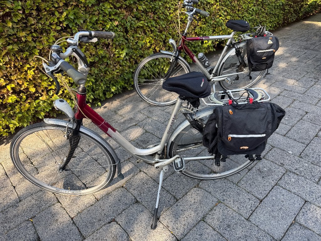 Lichtgewicht gazelle fiets (heren en dames), Ophalen, 28 inch, 53 tot 56 cm, Velgrem