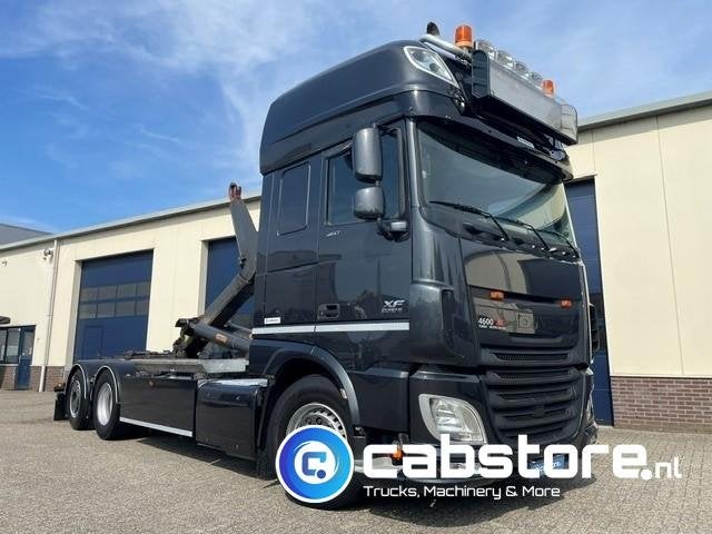 DAF XF 460 FAN 6x2 Euro 6 - Hydrolift 24 ton's haakarmsystee, Auto's, Vrachtwagens, Automaat, Stof, 460 pk, Euro 6