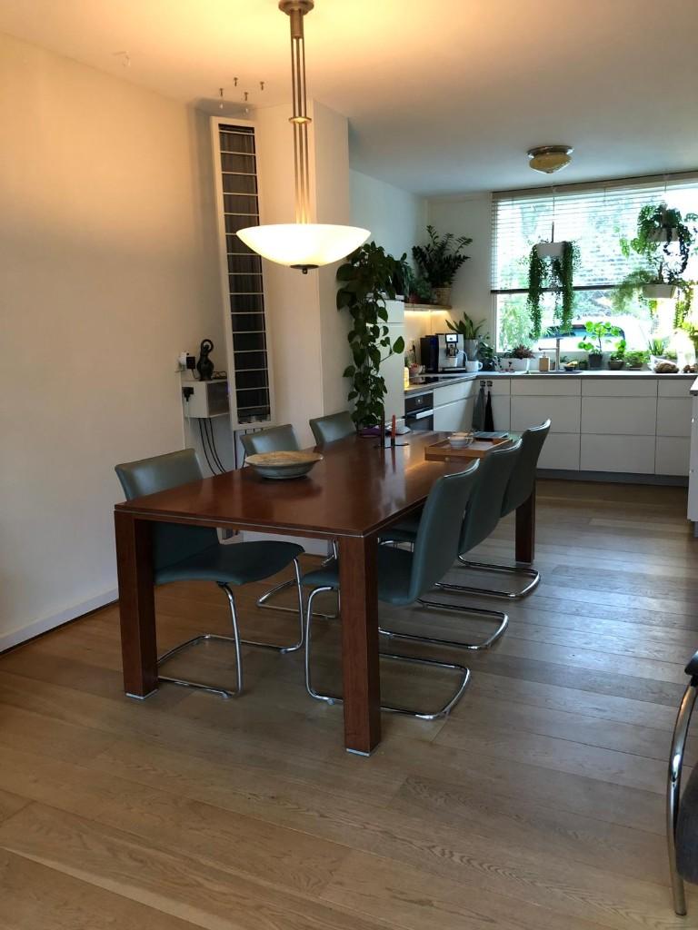 Jan des Bouvrie eettafel | Gelderland | Kersenhout, Ophalen, 100 tot 150 cm, 200 cm of meer, Zo goed als nieuw