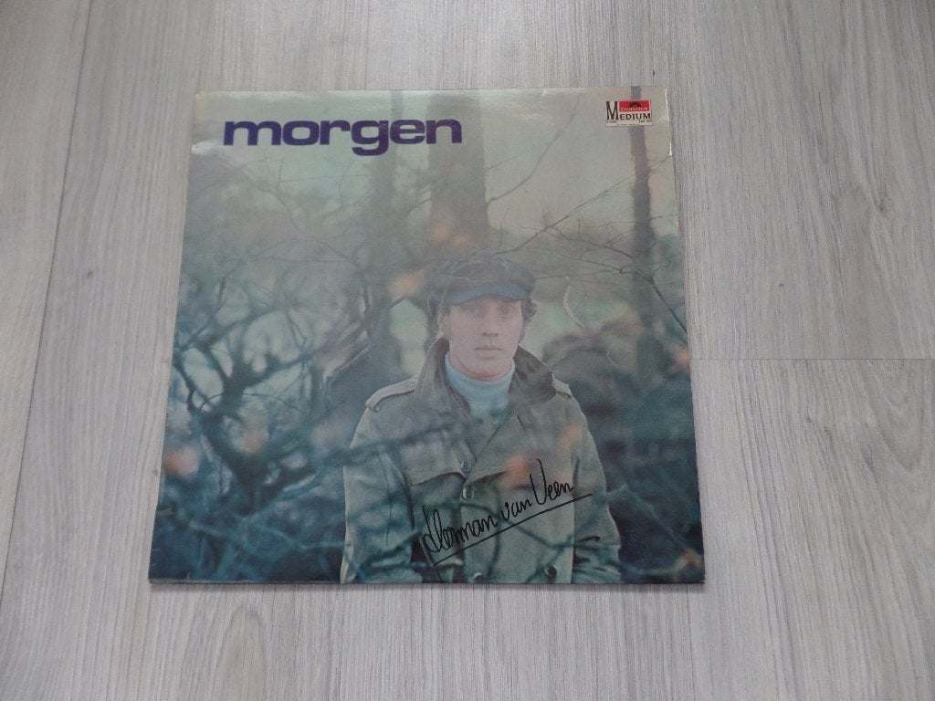 Herman van Veen - Morgen LP, Ophalen of Verzenden, Gebruikt, 12 inch, Levenslied of Smartlap
