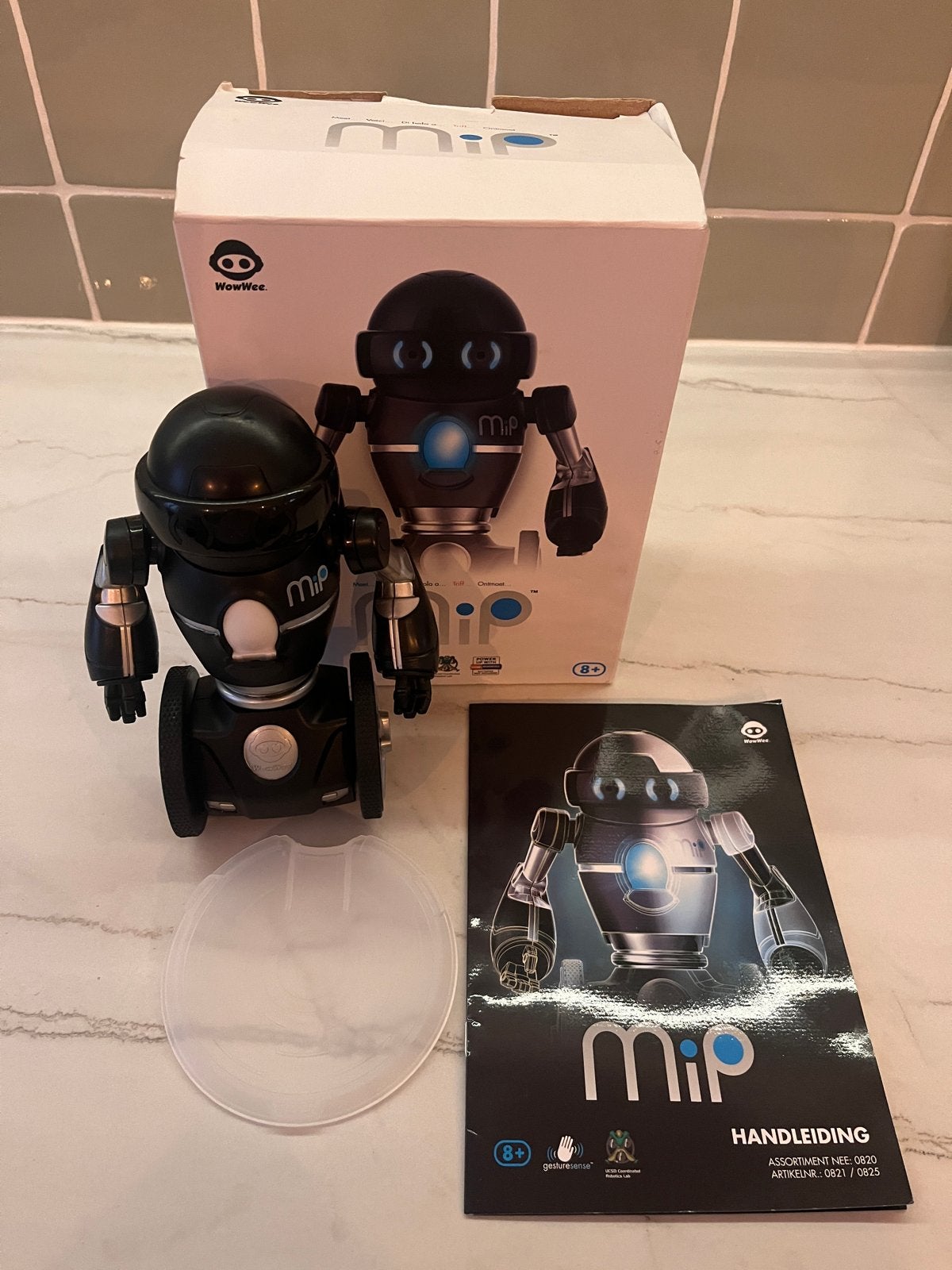 WowWee MiP Robot - Zwart (Zonder staander), Ophalen, Gebruikt, Jongen of Meisje