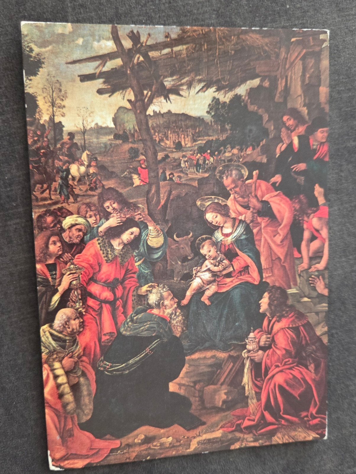 De aanbidding der Wijzen (Rubens), Ophalen of Verzenden, 1960 tot 1980, Gelopen, Overige thema's