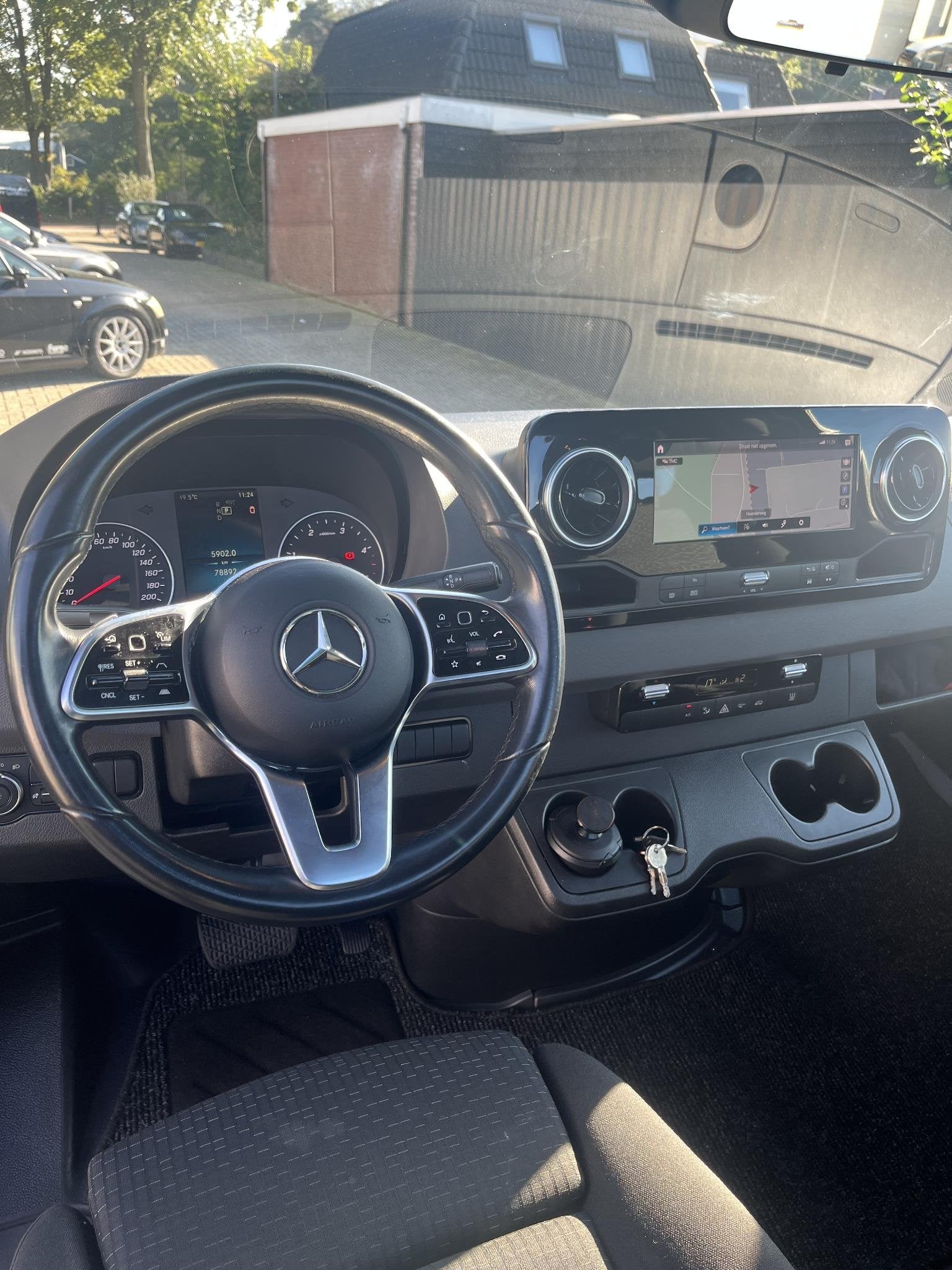 Mercedes-Benz Sprinter 416 CDI Oprijwagen Tijhofbak Luchtver, Auto's, Automaat, Gebruikt, Euro 6, 4 cilinders