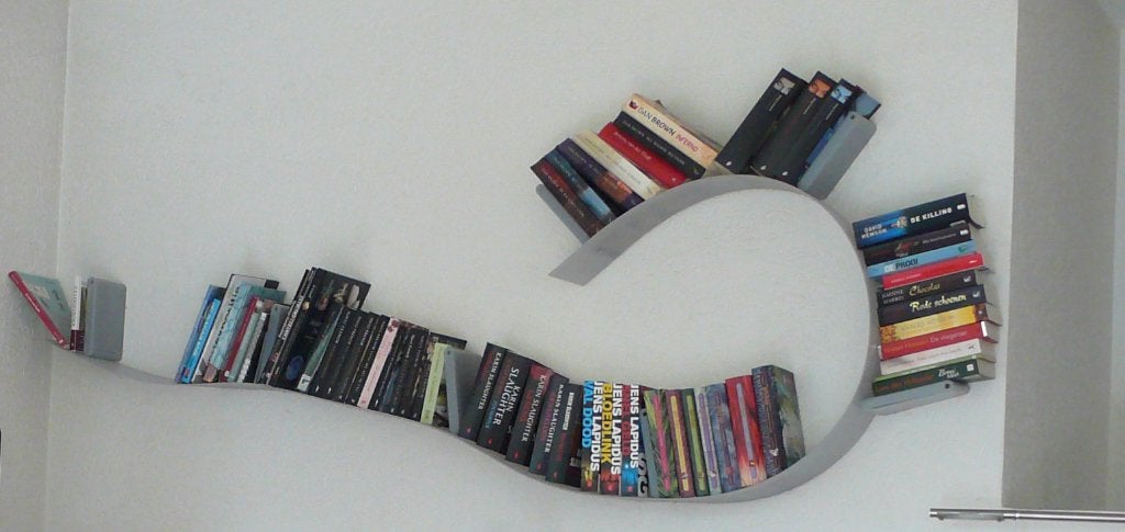Kartell Bookworm boekenplank, Ophalen, Minder dan 50 cm, Gebruikt, 200 cm of meer