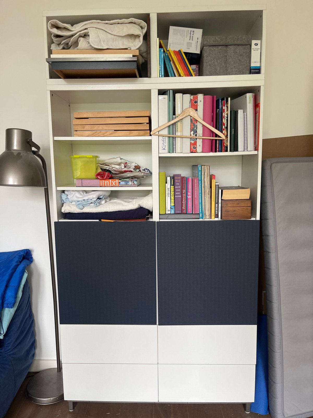 Ikea Besta kast met lades en deuren 120x240 cm incl pootjes, Huis en Inrichting, Kasten | Boekenkasten, Ophalen, Overige materialen