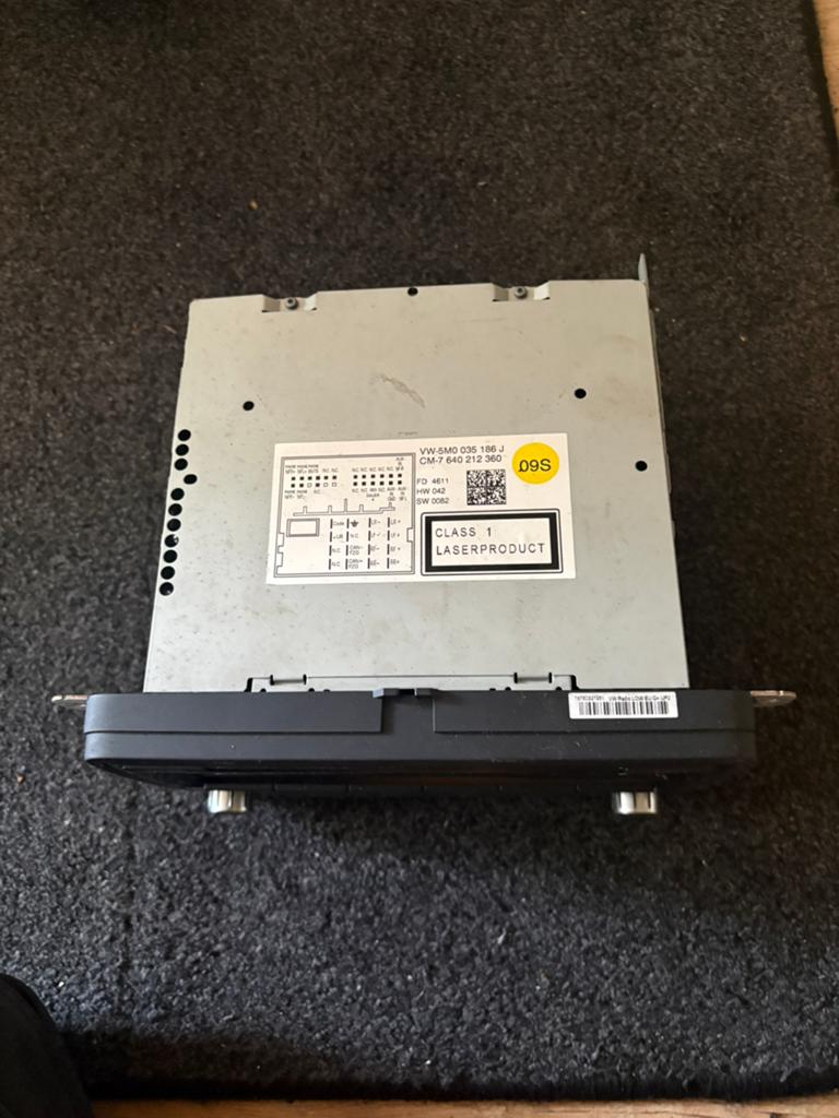 Auto radio voor vw caddy, Ophalen, Nieuw