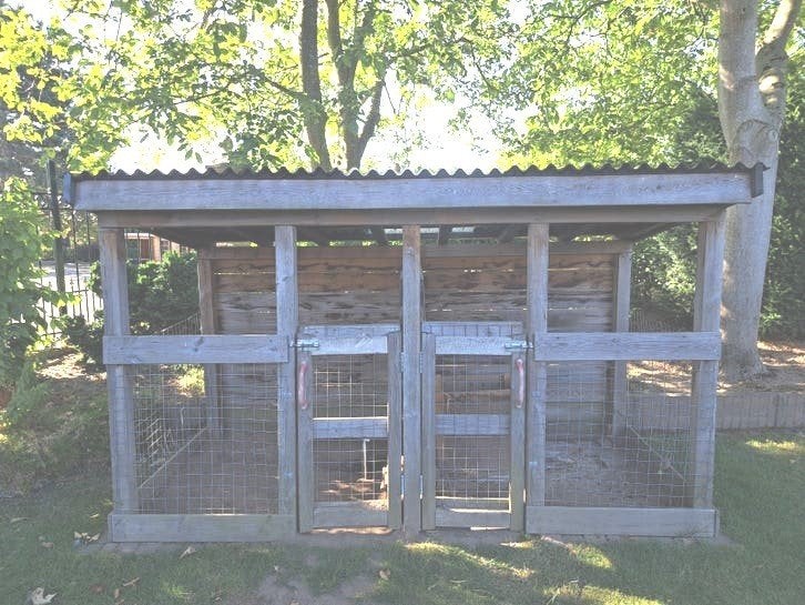 Dierenverblijf, dierenren voor konijnen en andere dieren, Ophalen, 90 cm of meer, Konijn, Ren