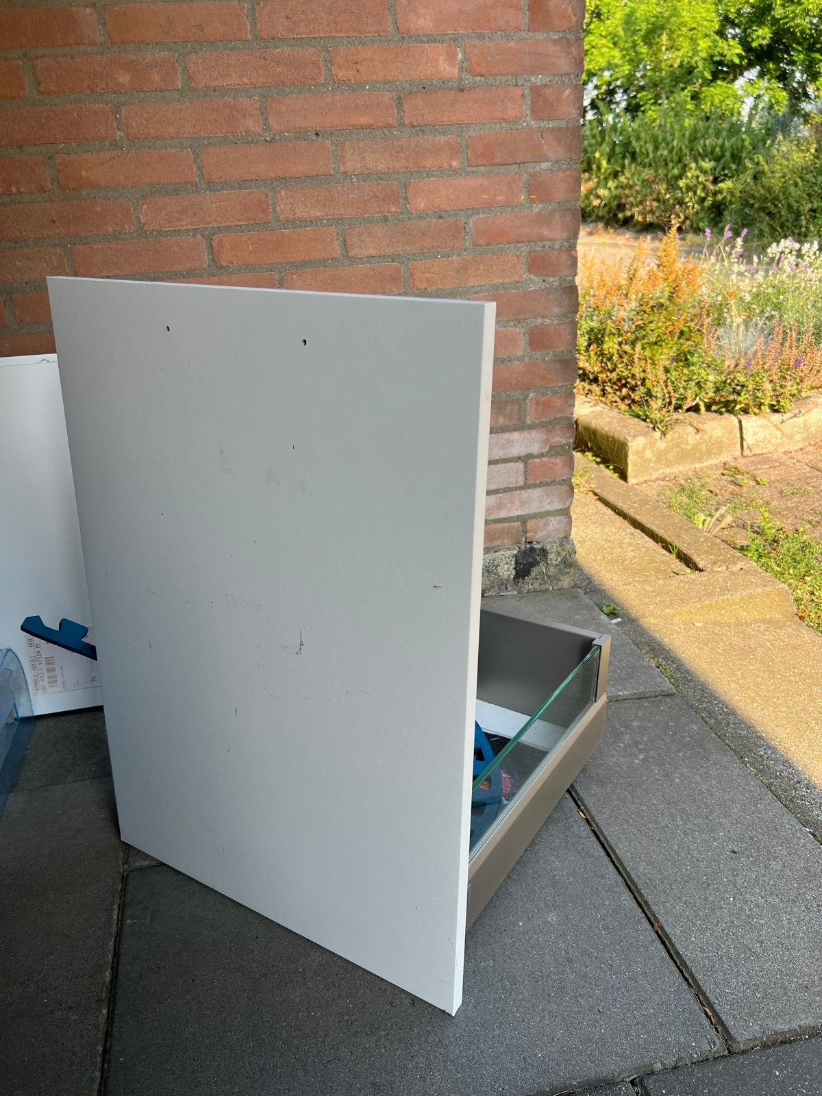Nieuwe Keukenlade onder gootsteen - Handige opbergoplossing, Ophalen, Hout, Wit, Overige merken