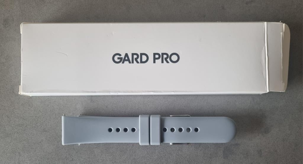 Nieuw Gard Pro health smartwatch 2+ grijs horlogebandje, Sieraden, Tassen en Uiterlijk, Smartwatches, Nieuw, Ophalen of Verzenden