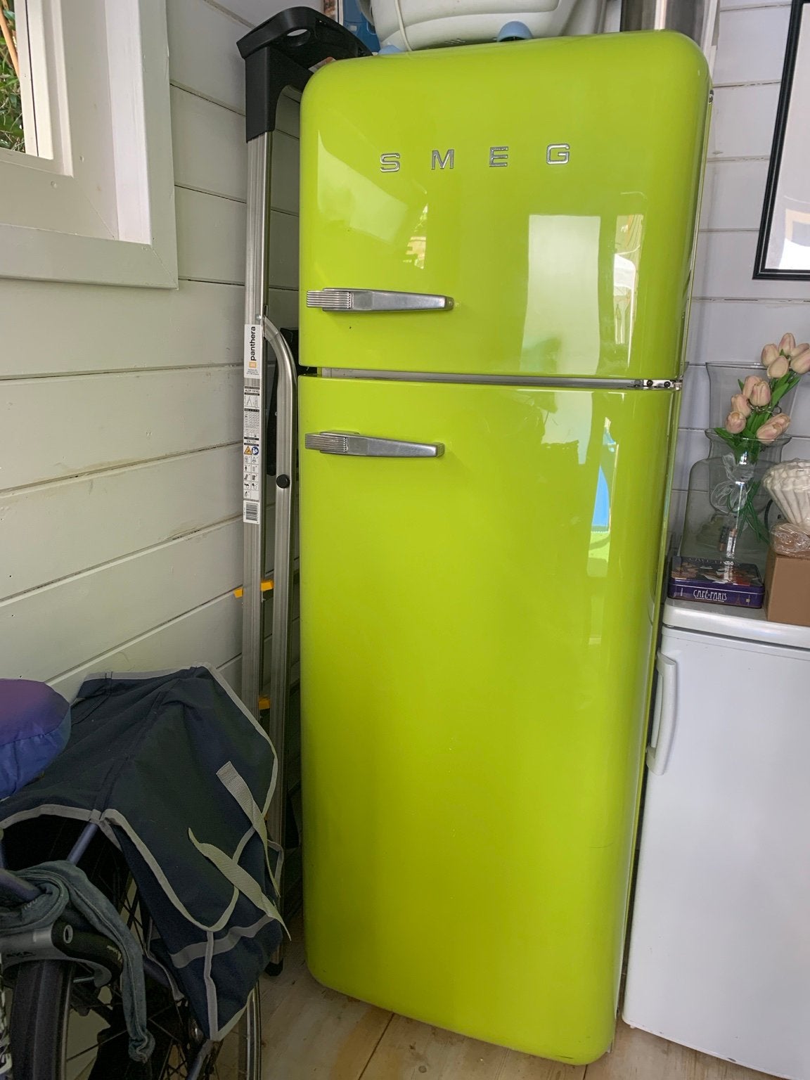 Smeg Retro Green, Witgoed en Apparatuur, Ophalen, Gebruikt, 200 liter of meer, 160 cm of meer