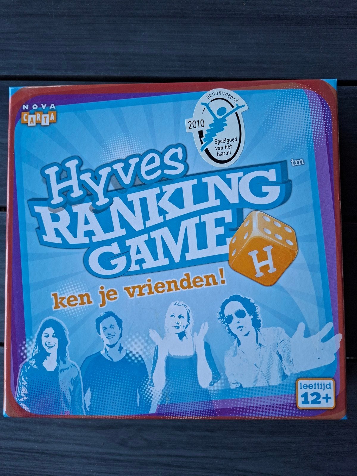 Hyves Ranking Game - Ken je vrienden! (12+), Drie of vier spelers, Ophalen of Verzenden, Gebruikt, Nova Carta