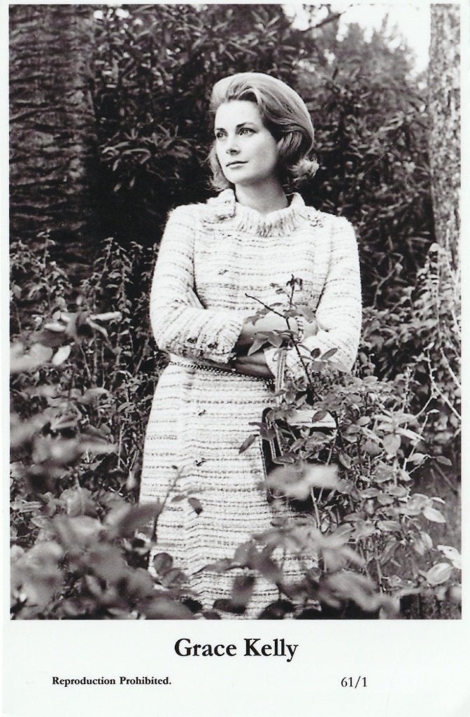 Kaart Grace Kelly, Verzamelen, Verzenden, Ongelopen, Sterren en Beroemdheden