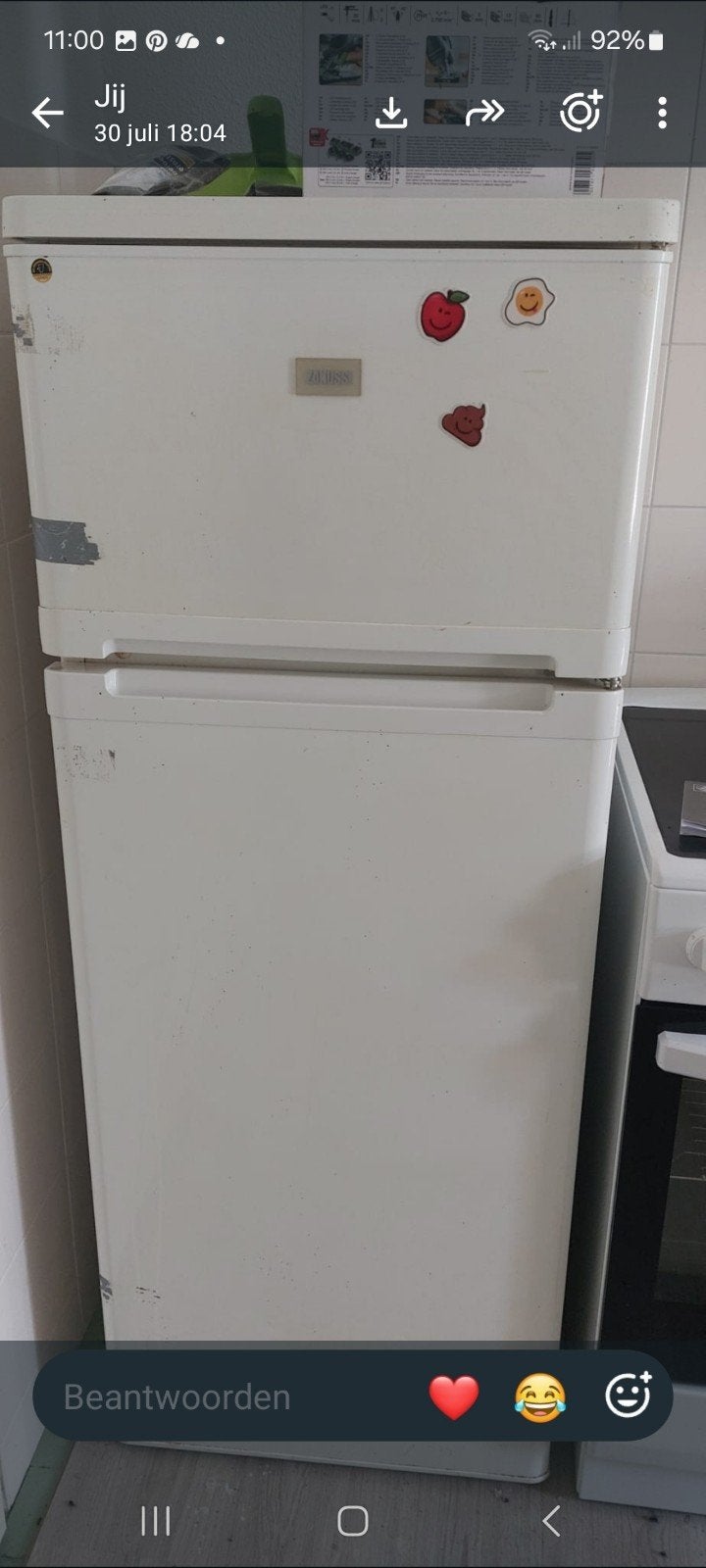 witgoed te koop 150.00 per stuk, Witgoed en Apparatuur, Koelkasten en IJskasten, Ophalen, Nieuw, Met vriesvak