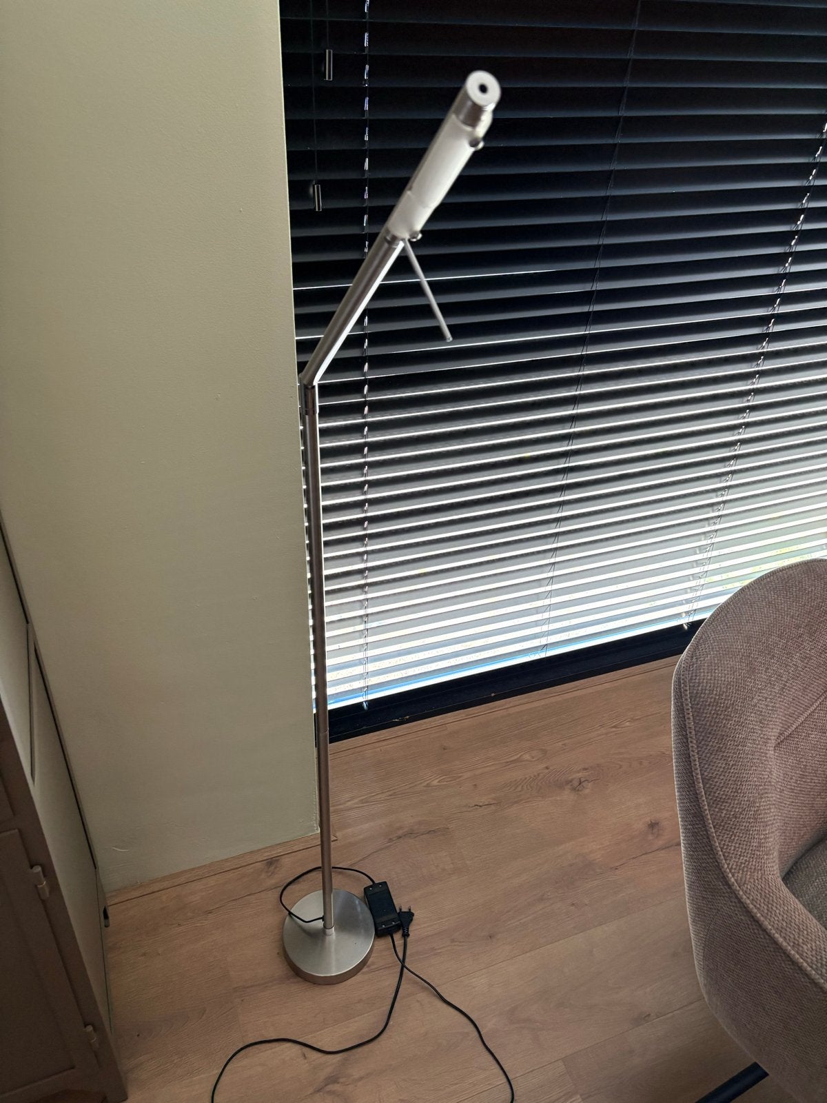 Moderne vloerlamp, Ophalen, Gebruikt, Metaal, 100 tot 150 cm