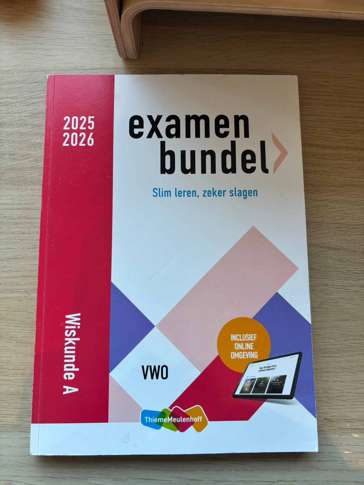 Examenbundel Wiskunde A vwo 2025-2026, Ophalen of Verzenden, Zo goed als nieuw, VWO, Wiskunde A