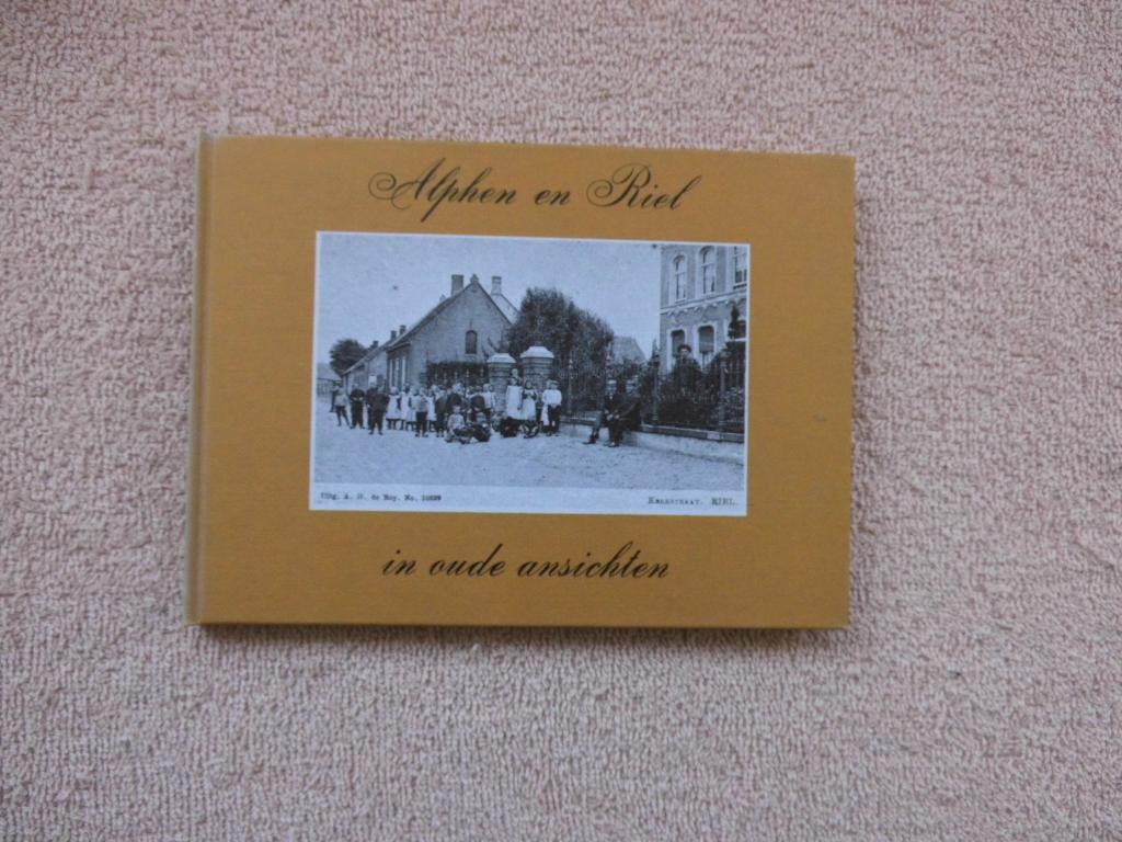 Alphen en Riel in oude ansichten. Oomen., Verzamelen, Ansichtkaarten | Nederland, Ophalen of Verzenden, Voor 1920, Ongelopen, Zuid-Holland