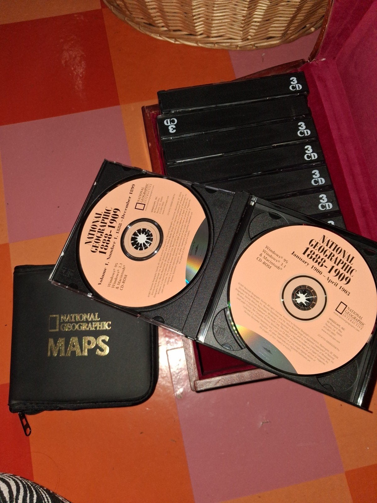 National Geographic 1888-1909 CD-ROM Collectie, Ophalen of Verzenden, Gebruikt, Cd, National Geographic