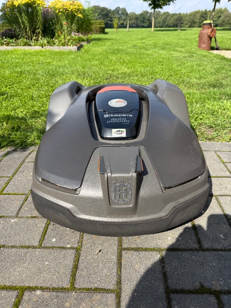 Husqvarna Automower 430X | 2020 | Nieuwe accu 2025, Tuin en Terras, Gebruikt, Ophalen of Verzenden, Husqvarna, Met regensensor