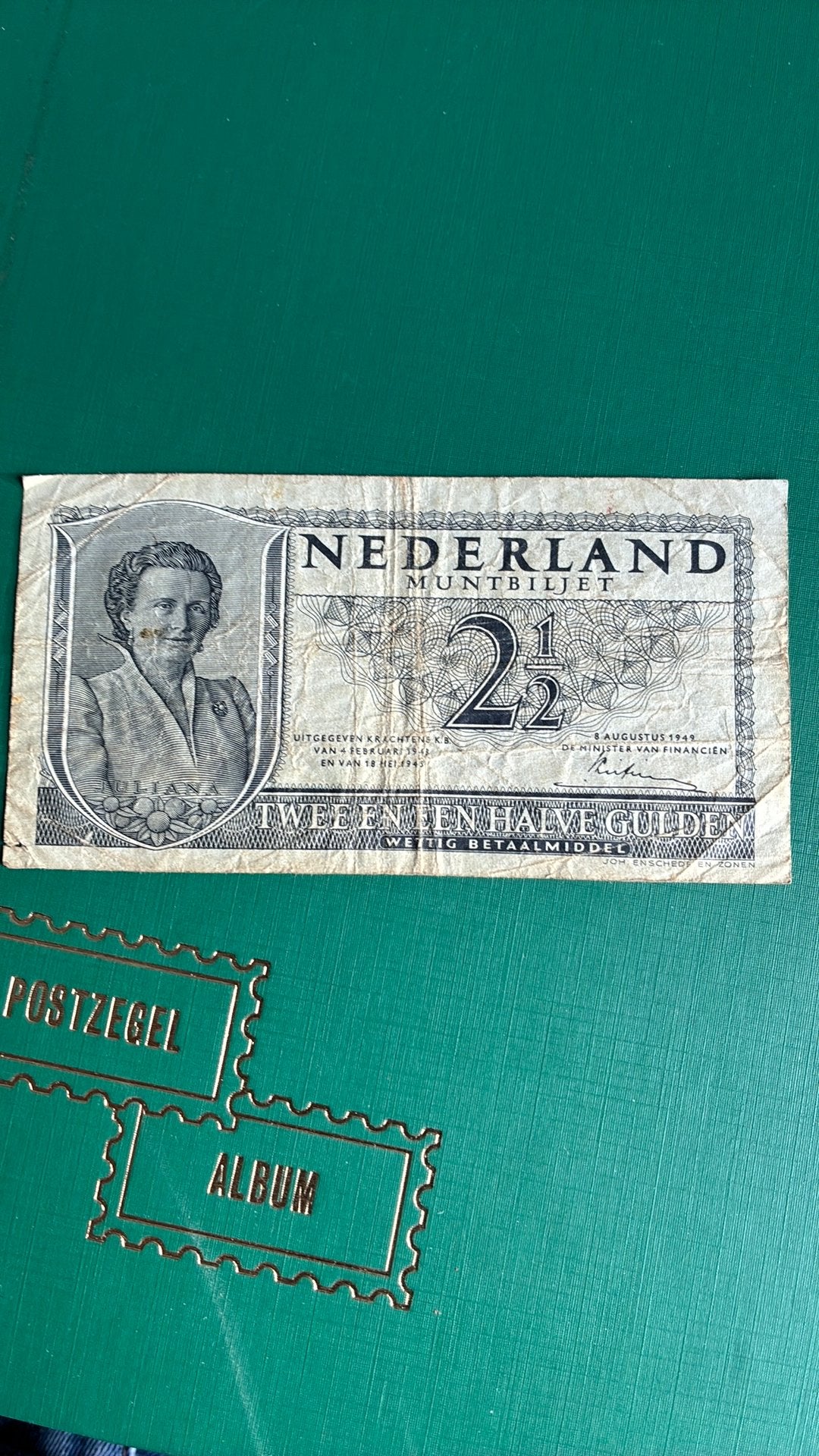 2,5 gulden 1949 Juliana, Postzegels en Munten, Ophalen of Verzenden, 2½ gulden