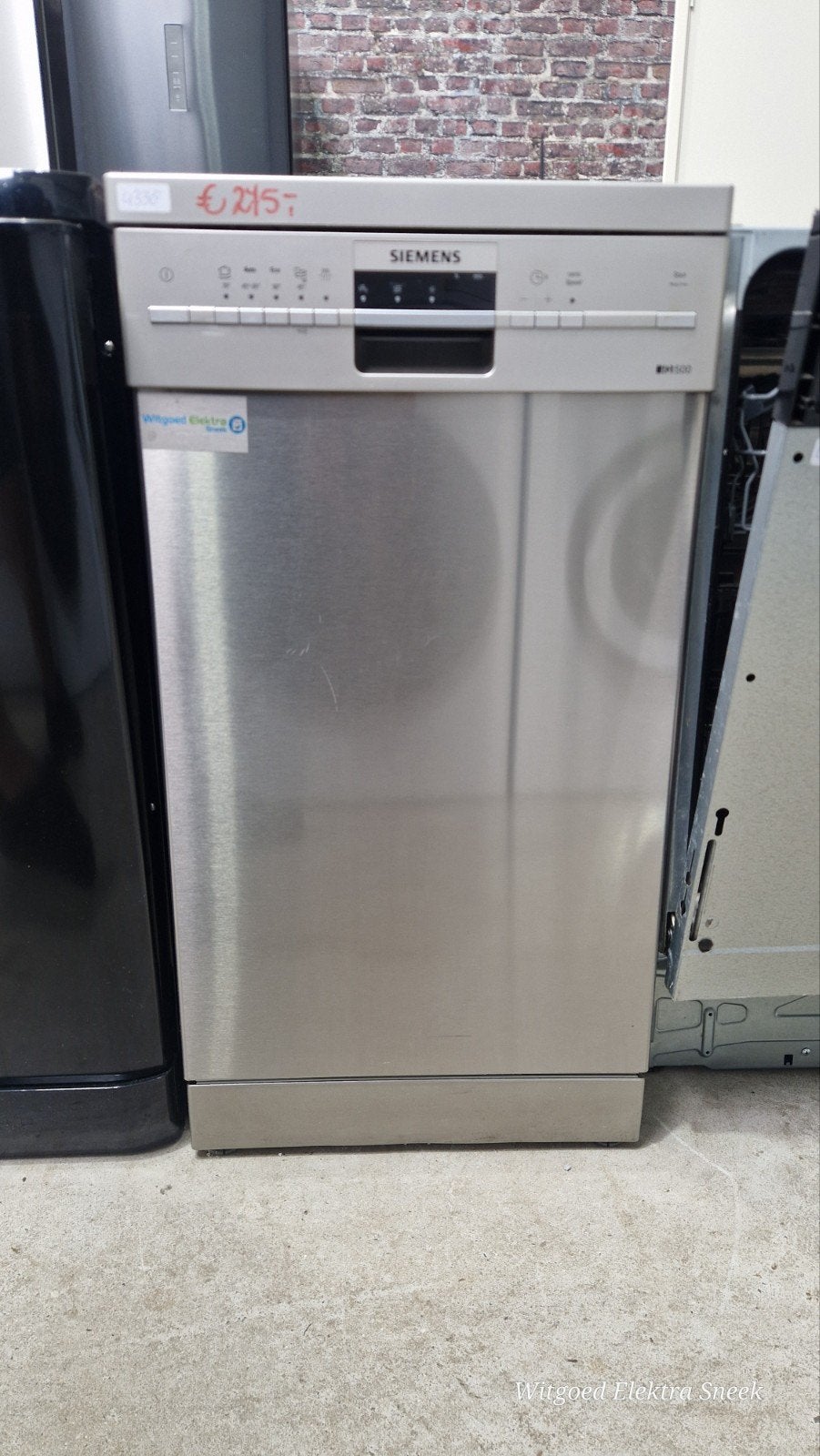 Siemens smalle 45 cm vrijstaande vaatwasser , 6 mnd gar 4338, Witgoed en Apparatuur, Ophalen, Energieklasse A of zuiniger, Minder dan 85 cm