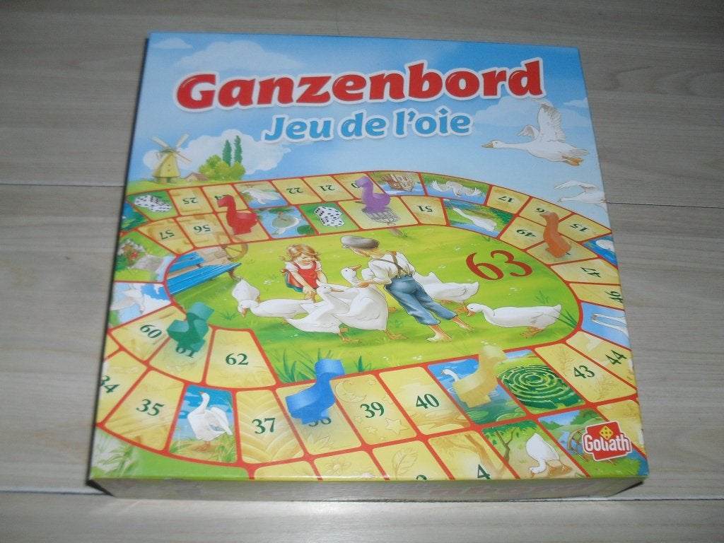 Ganzenbord nieuw, Hobby en Vrije tijd, Gezelschapsspellen | Bordspellen, Vijf spelers of meer, Ophalen, Nieuw, Goliath