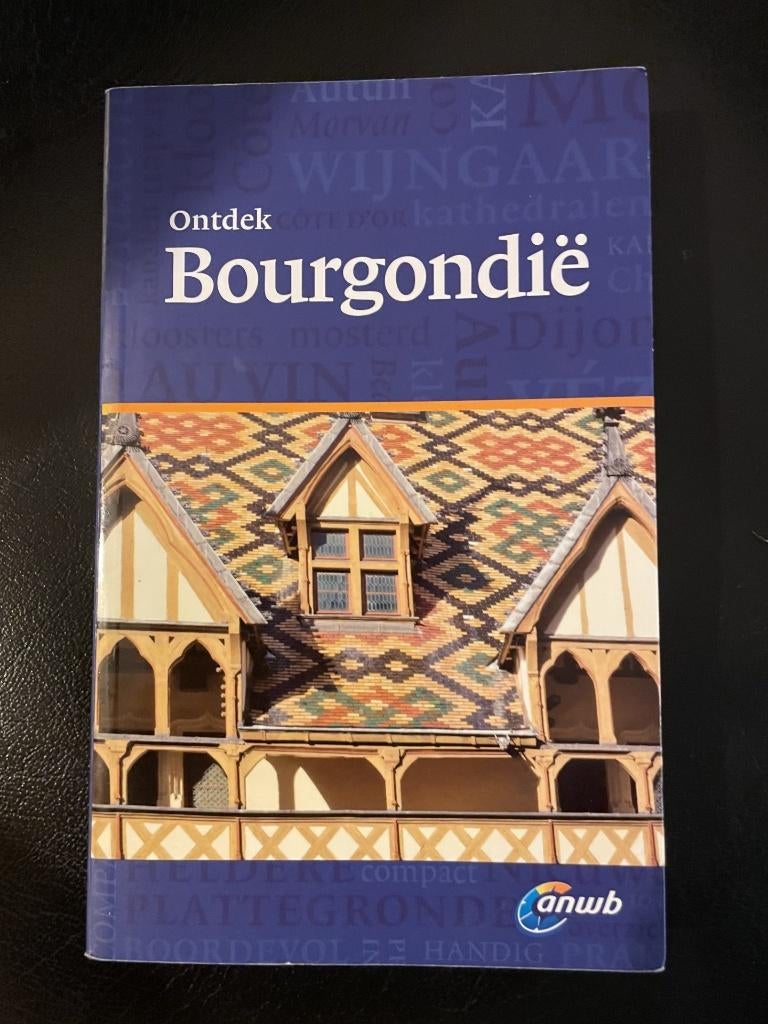 Ontdek bourgondië/ nieuwe anwb gids met uitneembare kaart, Europa, Ophalen of Verzenden, Zo goed als nieuw, Reisgids of -boek