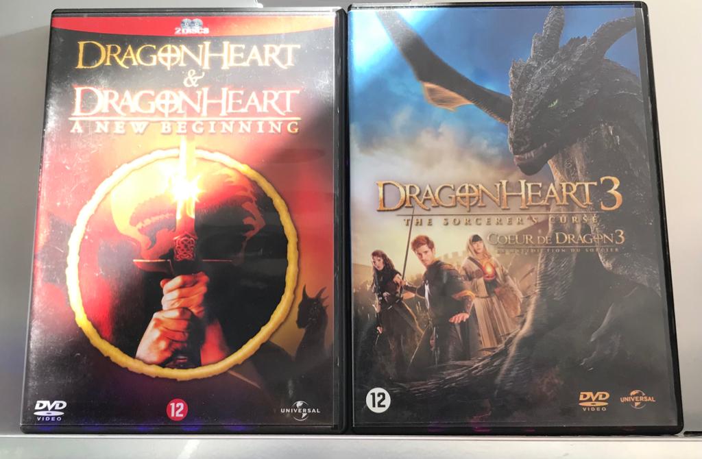 [DVD] Dragonheart Trilogy - NLO, Cd's en Dvd's, Dvd's | Avontuur, Zo goed als nieuw, Alle leeftijden, Ophalen of Verzenden