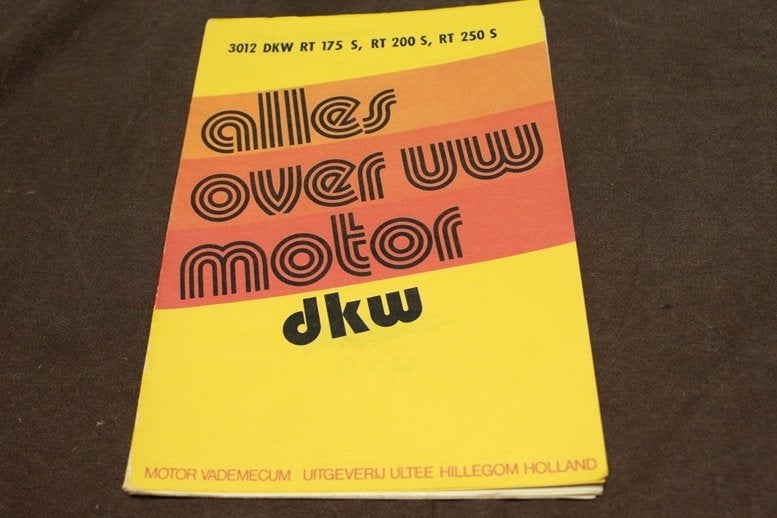alles ove ruw motor DKW RT175 S RT200 S RT250 S handleiding, Motoren, Ophalen of Verzenden, Overige merken