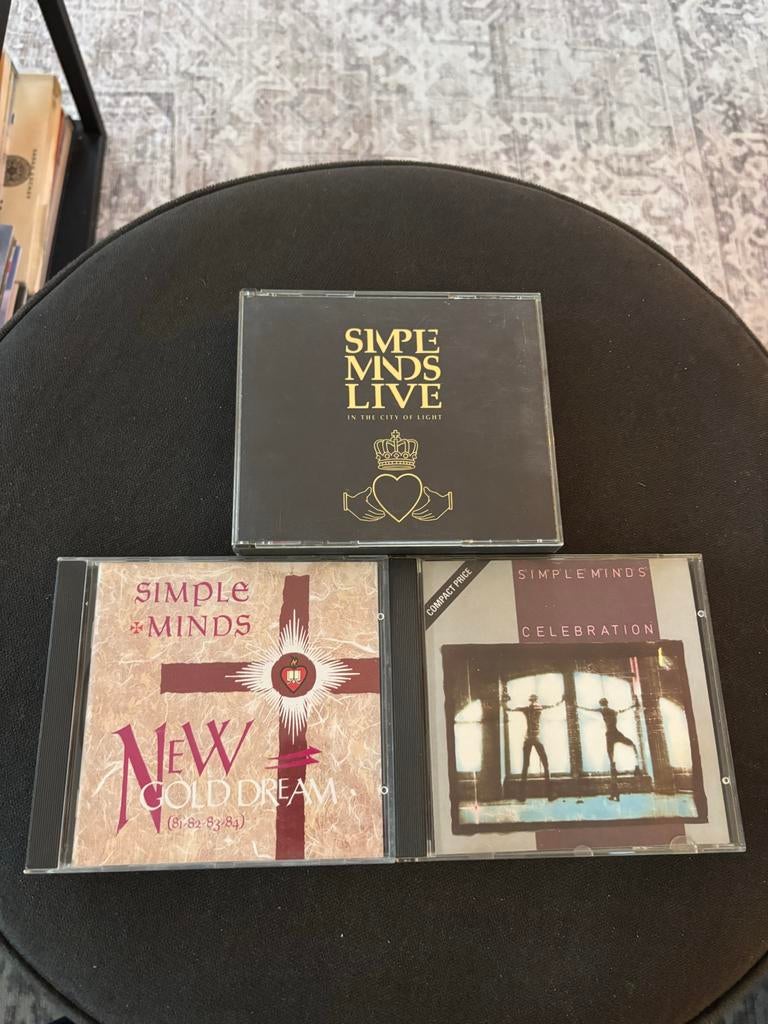Simple Minds CD Collectie: Live, New Gold Dream, Celebration, Ophalen of Verzenden