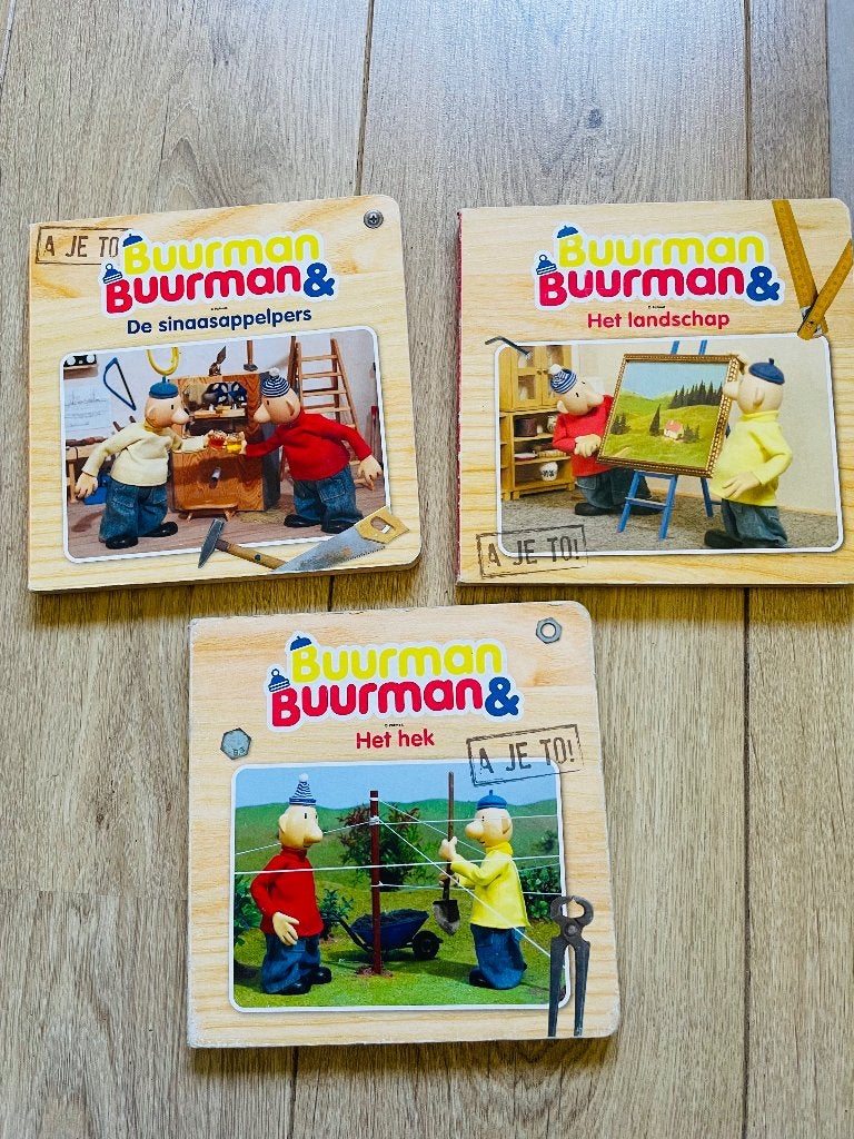 Buurman en buurman boekjes, Ophalen, Gelezen, Buurman en buurman, 3 tot 4 jaar