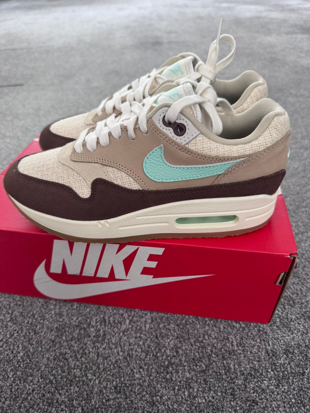 Nike Air Max 1 Crepe Hemp ( brown) | 39, Kleding | Heren, Bruin, Nieuw, Ophalen of Verzenden, Sneakers of Gympen