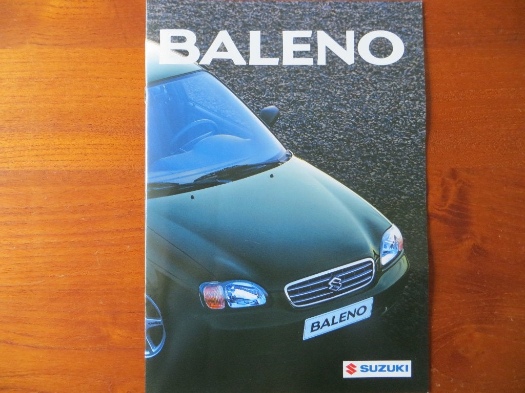 Suzuki Baleno (2001) met bijlage: prijslijst, Ophalen of Verzenden, Nieuw, Overige merken