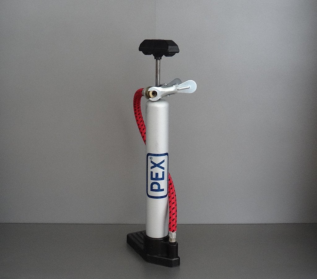 Pex mini fietspomp zilver, compact fietspompje van aluminium, Ophalen of Verzenden