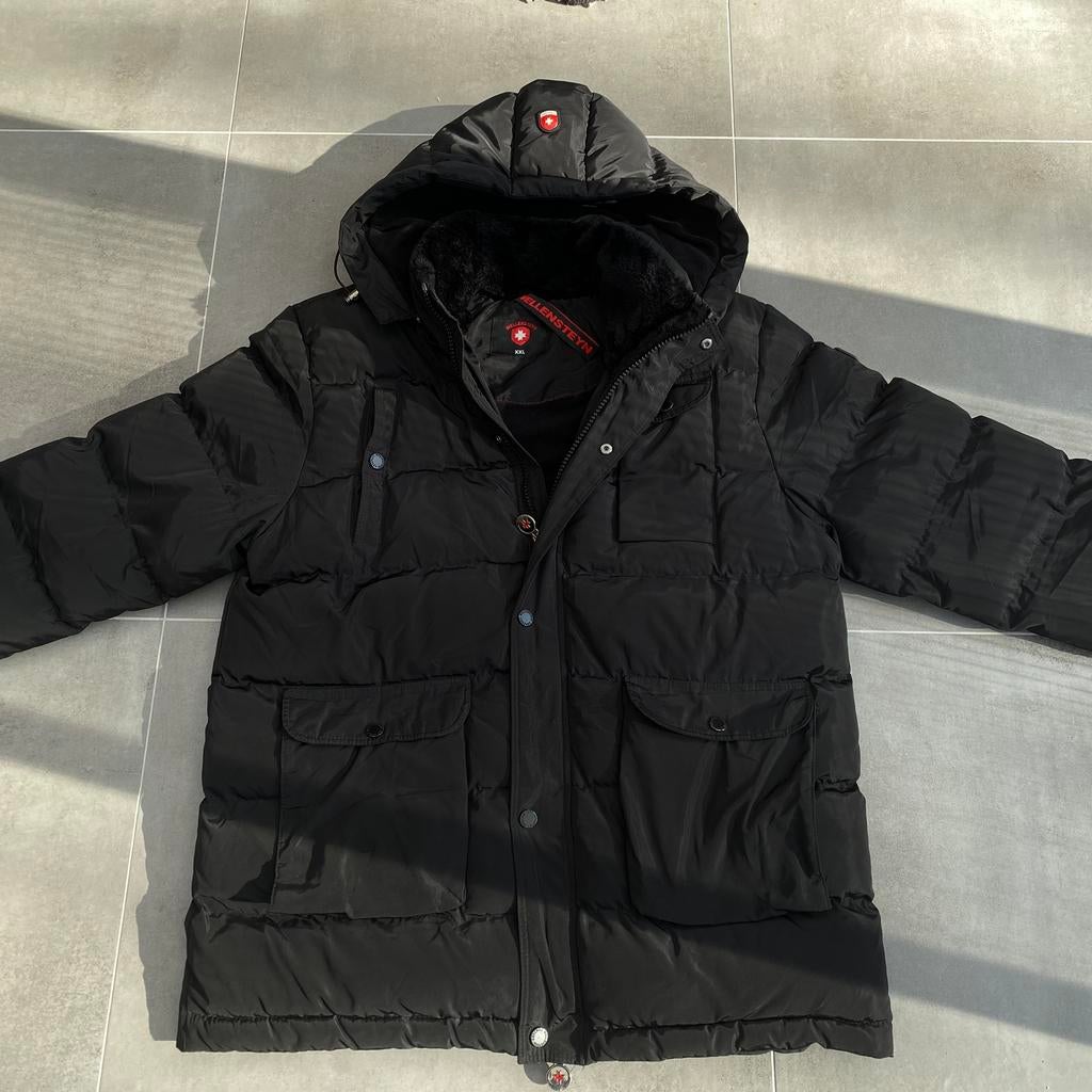 Wellensteyn winterjas, Kleding | Heren, Jassen | Winter, Ophalen, Gedragen, Overige maten, Zwart